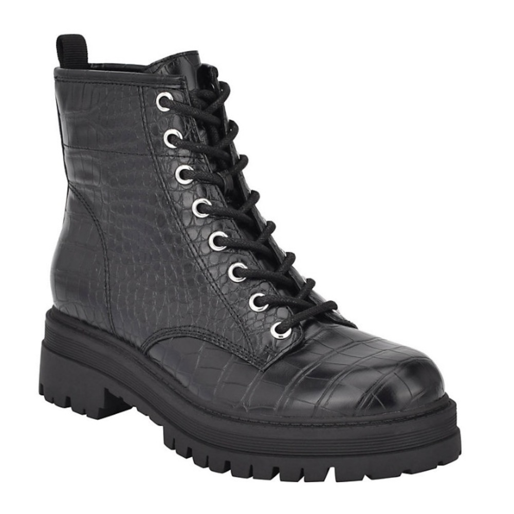 ❣️SALE❣️ NEW Nine West Cambat Riding Boots Y2K Retro Winter Holiday Size 6
